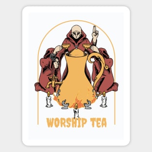 Worship Tea Magnet